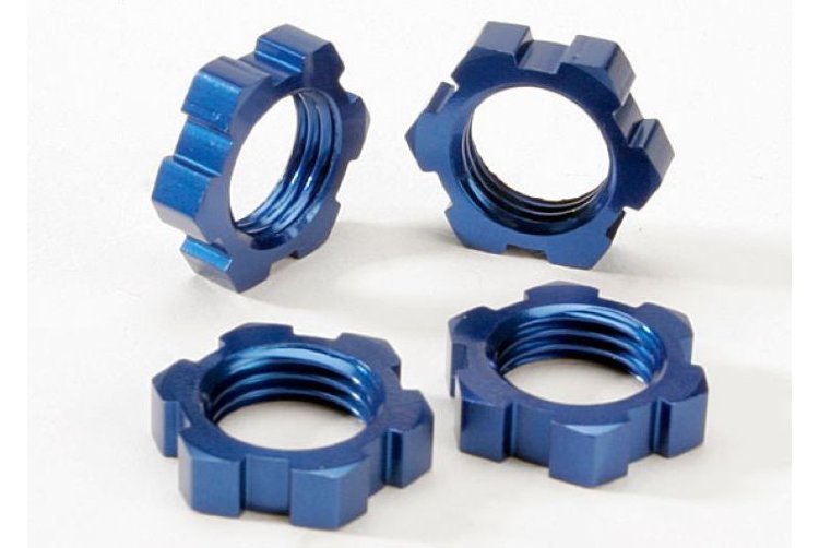 Колёсные гайки TRAXXAS 17MM, 4 шт. (Blue) артикул TRA5353