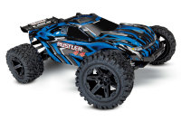 Радиоуправляемая модель машины TRAXXAS Rustler 4X4 1:10 4WD артикул TRA67064-1-BL