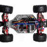 Радиоуправляемый монстр-трак Remo Hobby Dinosaurs Master Brushless UPGRADE PLUS 4WD (RTR, 2.4G, 1/8, АКБ 11.1V~3300mAh) артикул RH8037-BLUE
