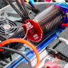 Радиоуправляемый монстр-трак Remo Hobby Dinosaurs Master Brushless UPGRADE PLUS 4WD (RTR, 2.4G, 1/8, АКБ 11.1V~3300mAh) артикул RH8037-BLUE