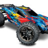 Радиоуправляемая модель машины TRAXXAS Rustler 4X4 VXL 1:10 4WD TSM артикул TRA67076-4-R