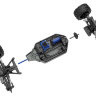 Радиоуправляемая модель машины TRAXXAS Rustler 4X4 VXL 1:10 4WD TSM артикул TRA67076-4-R