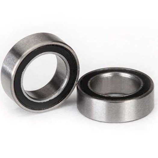 Подшипники 5x8x2.5 mm (2 шт.) TRAXXAS, BLACK RUBBER SE артикул TRA5114A