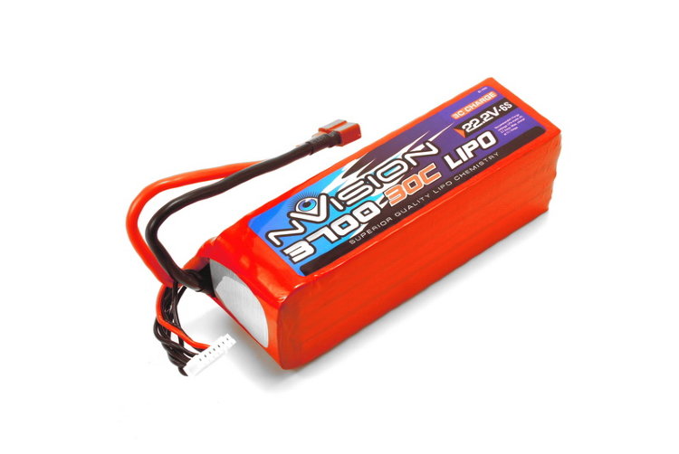 Аккумулятор nVision 22.2V ~ 3700mAh (30C / 6S) артикул NVO1817