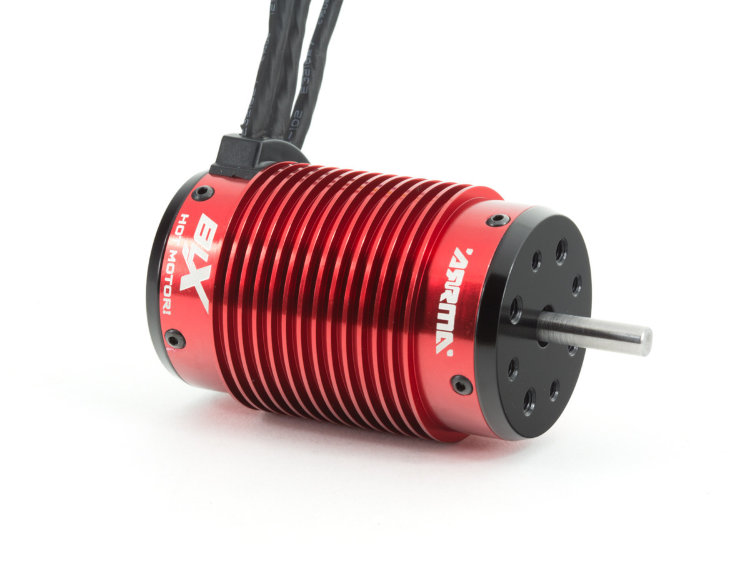 Б/К ЭЛЕКТРОДВИГАТЕЛЬ ARRMA BLX (540T, 3600KV, 4 POLE, 3.175 вал, 3.5 Разъёмы) для автомоделей 1/10 артикул AR390060