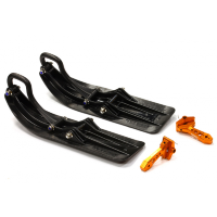Лыжи передние для Traxxas 1/10 Stamped 4X4 &amp; Slash 4x4 артикул T8631ORANGE