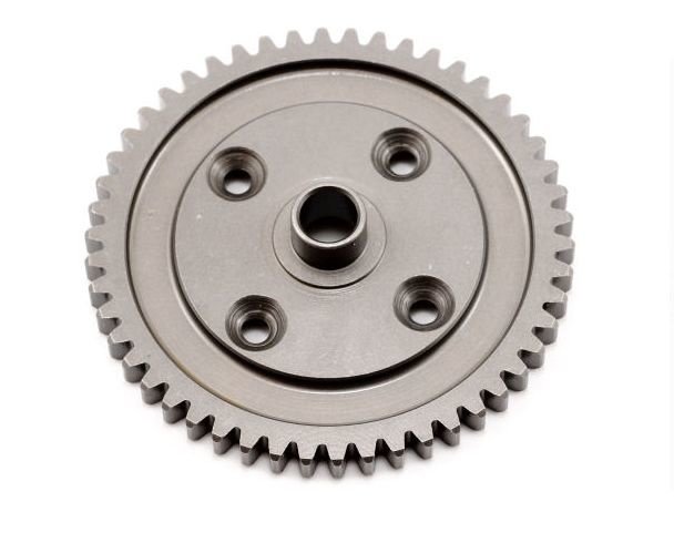 Шестерня ведомая 50T 1.0M (сталь) RC8T.  Spur Gear, 50T, with diff gasket артикул AS89372