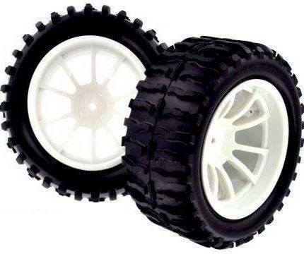 Колёса Monster Truck Wheel for 1/10 HEX 12mm (2шт.) (не склеенные) артикул HSP08010N