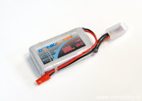 Аккумулятор LiPo Bonka 7.4V ~ 900мАч, 30C (размер: 74x29x13mm) артикул BK-900-30-2S
