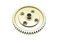 Шестерня ведомая RC8T 52T металл.  Spur Gear, 52T, with diff gasket артикул AS89373