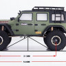 Трофи модель Yikong 1/10 crawler JEEP Rubicon (Concrete Gray, RTR) артикул YK-4102-CG