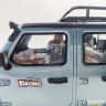 Трофи модель Yikong 1/10 crawler JEEP Rubicon (Concrete Gray, RTR) артикул YK-4102-CG