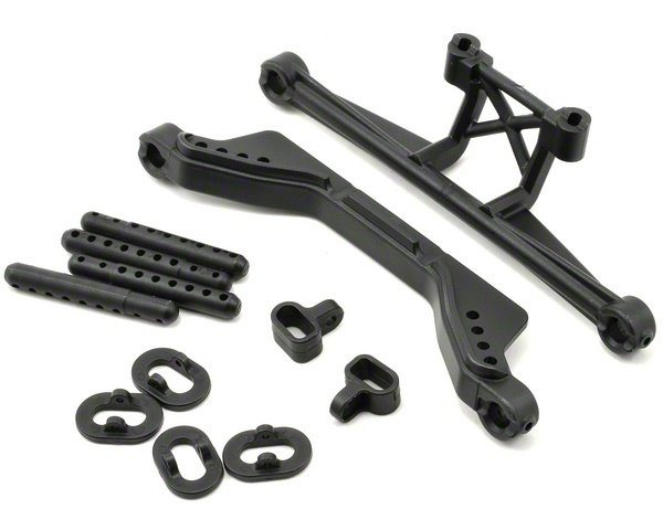 Стойки кузова: XXX-SCT (Body Mount Set: XXX-SCT)  артикул LOSB2454