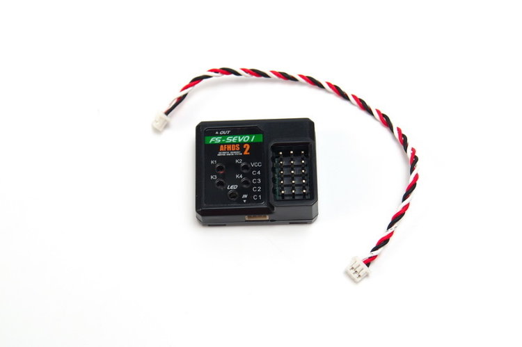 Модуль дублирования каналов (FlysSky FS-SEV01 Servo Repeater Module) артикул FS-SEV01