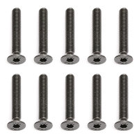 Винт потайной - FHCS 3x18MM hex 10шт. M3 x 18mm FHC Screw артикул AS89209