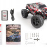 Радиоуправляемый монстр-трак 1/10 RTR Remo Hobby MMAX UPGRADE, 4WD, 2.4G (с коллекторным электродвигателем) артикул RH1031UPG-RED