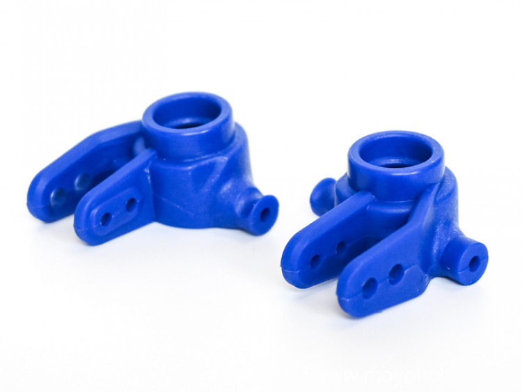 Поворотные кулаки (левый+правый) (опциональные) Remo Hobby Mmax / EX3 1/10 артикул RP2328-BLUE