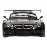 Машина "АВТОПАНОРАМА" BMW Z4 GT3, 1/38, черный, инерция, откр. двери, в/к 17,5*12,5*6,5 см артикул JB1200132