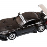 Машина "АВТОПАНОРАМА" BMW Z4 GT3, 1/38, черный, инерция, откр. двери, в/к 17,5*12,5*6,5 см артикул JB1200132