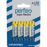 Батарейки алкалиновые Perfeo АА LR6 Super Alkaline (4 шт.) артикул PFLR6/4