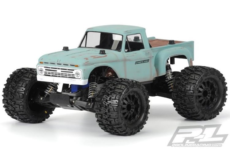 Кузов трак 1/10 - 1966 Ford F-100 (Stampede®) некрашеный артикул PL3412-00