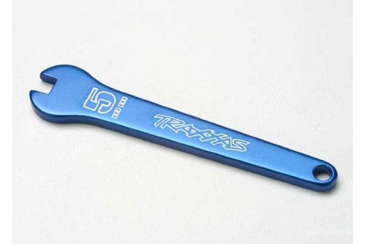 Ключ накидной, для гаек 5мм (Flat wrench, 5mm (blue-anodized aluminum))артикул TRA5477