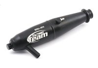 Труба резонансная 1/8 BLACK NON-STICK.  FT 1:8 Scale Black Non-Stick Muffler артикул AS89175 