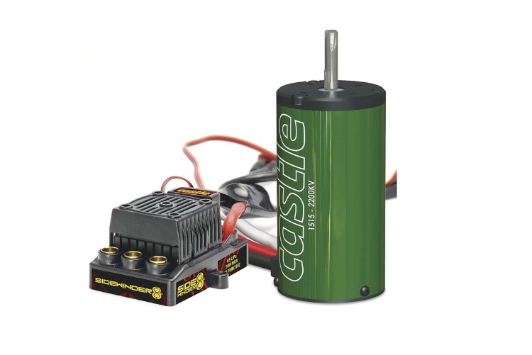 Электронный регулятор скорости 1/8 2200kV Castle Creations SIDEWINDER 8TH ESC AND MOTOR COMBO артикул CSE-010-0139-00