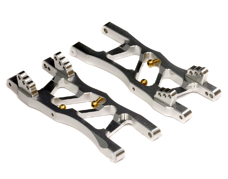 Рычаги задние (silver) HPI Nitro Firestorm, E-Firestorm и Blitz артикул T6629SILVER