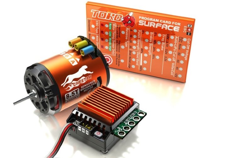 Бесколлекторный регулятор SkyRC (SkyRC 1/10 TORO S60 Combo Set (1870KV Sensored)) артикул SK-300058-04