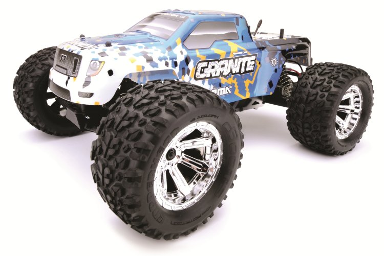 Радиоуправляемая автомодель монстр ARRMA Granite 1/10 (Blue) артикул AR102531