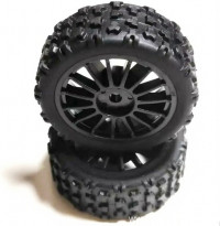 Колёса для автомоделей HYPER GO 1:14 HEX 12mm (2 шт.) артикул MJX-1415B3