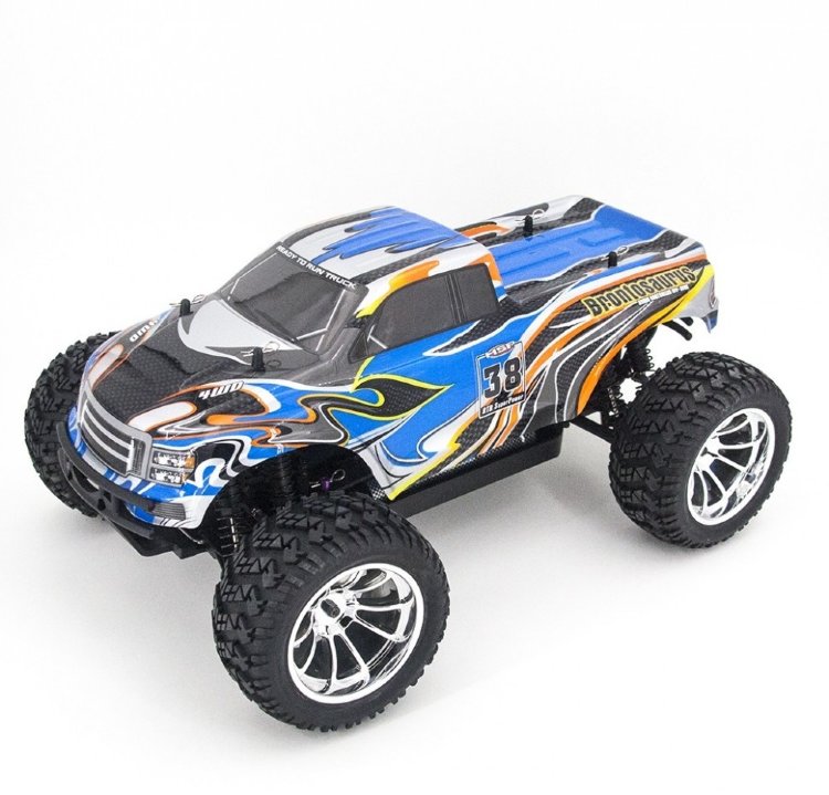 Радиоуправляемая автомодель с электродвигателем Monster Truck HSP CrazyIst 1/10 4WD (WaterProof) артикул HSP-94211