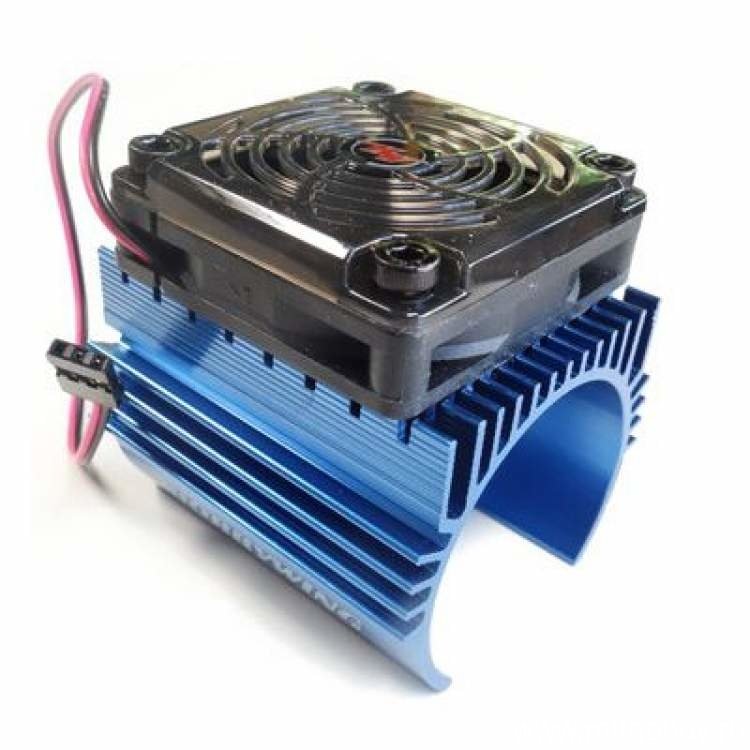 Радиатор двигателя с вентилятором 1/8 Fan combo C4 (Fan 5010+4465 Heatsink) артикул HW-Fan-Combo-C4