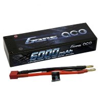 Аккумулятор Li-Po - 7.4В 6000мАч, 70C, Pro Racing (2S) артикул GA-B-70C-6000-2S1P-HardCase-10