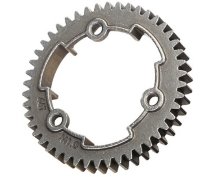 Ведомая шестерня металлическая (Spur gear, 46-tooth (1.0 metric pitch)) артикул TRA6447X