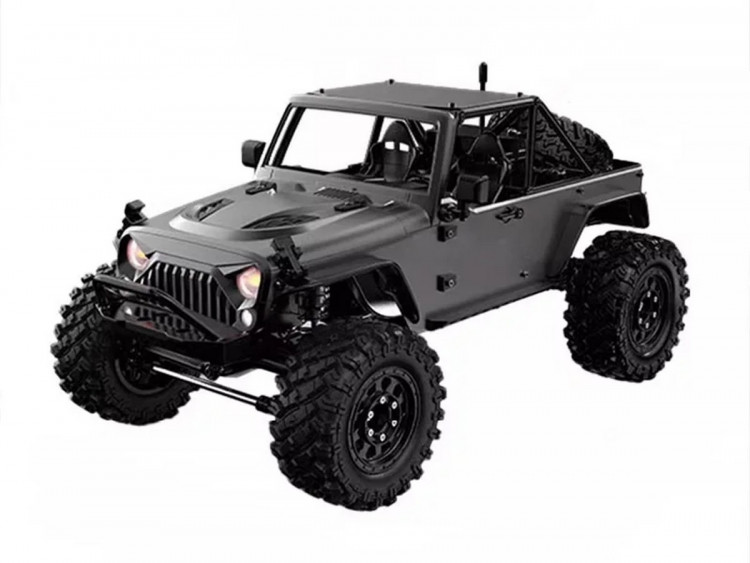 Радиоуправляемый влагозащищенный краулер MJX Hyper Go H12Y (серый) Brushless 4WD 2.4G LED 1/12 RTR артикул MJX-H12Y
