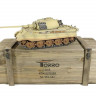 Радиоуправляемый танк Torro King Tiger 1/16, ВВ-пушка, дым, деревянная коробка V3.0 2.4G RTR артикул TR11709-CA-3.0