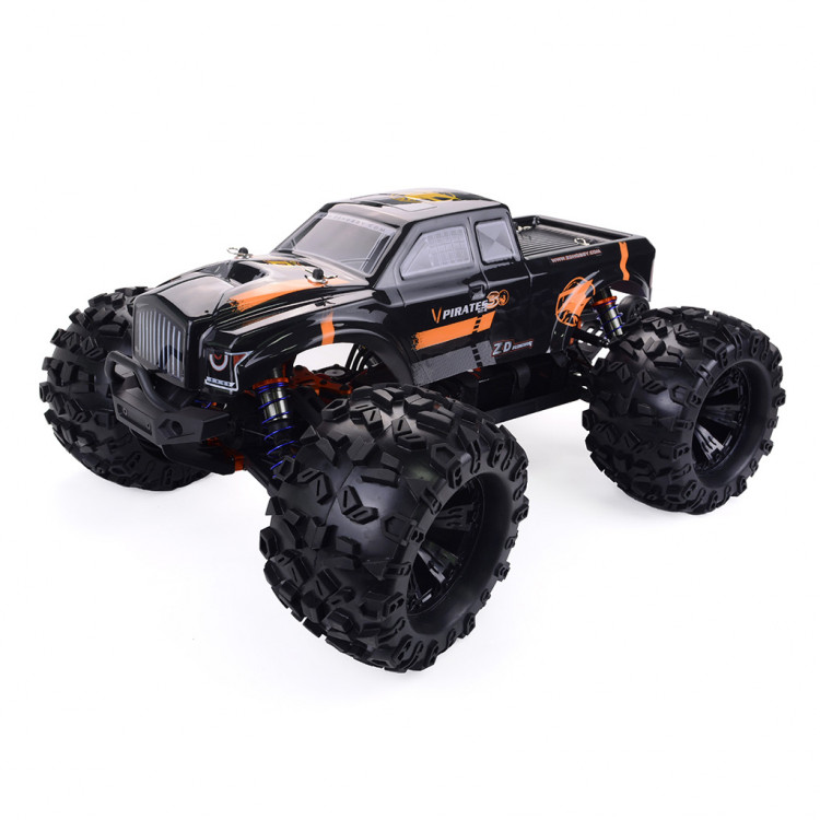 Радиоуправляемая автомодель 1/8 ZD Racing (4WD) Electric Brushless MT8 1/8 RTR оранжевый (без акб/ и з.у) артикул ZD-9116-V4