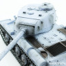 Р/У танк Taigen 1/16 ИС-2 модель 1944, СССР, зимний, (для ИК танкового боя) 2.4G артикул TG3928-1S-IR