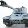 Р/У танк Taigen 1/16 ИС-2 модель 1944, СССР, зимний, (для ИК танкового боя) 2.4G артикул TG3928-1S-IR