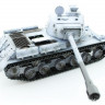 Р/У танк Taigen 1/16 ИС-2 модель 1944, СССР, зимний, (для ИК танкового боя) 2.4G артикул TG3928-1S-IR