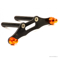 Стойка крепления кузова (оранж) для Savage XL Flux &amp; X 4.6 артикул T6982ORANGE