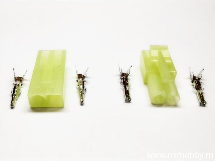 Разъем Mini Tamiya комплект папа+мама артикул MiniTamiya