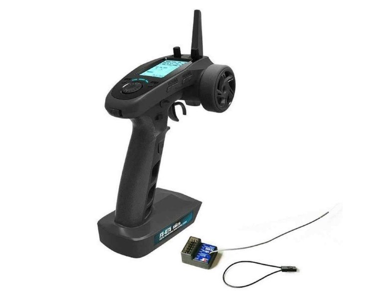 Аппаратура управления 6-канальная FlySky FS-GT5 + приемник BS6 (с гироскопом) артикул FS-GT5