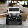 Радиоуправляемый краулер Volantex RC 787-1 синий 4WD 2.4G 1/24 RTR артикул EXA78701RBB2