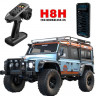 Радиоуправляемый краулер MJX Hyper Go H8H Refreshed Edition (голубой) Brushless 4WD 2.4G LED 1/8 (в комплекте ЗУ и АКБ) артикул MJX-H8H-RE(DC)-BLUE
