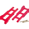 Рычаги передние алюминиевые (красные) для Remo Hobby Mmax, EX3, 1/10 артикул A2305-RED