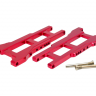 Рычаги передние алюминиевые (красные) для Remo Hobby Mmax, EX3, 1/10 артикул A2305-RED