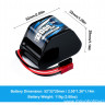 Аккумулятор бортового питания Ni-Mh 6.0V~2000mAh (размер 52x32x29mm, разъём JST / Futaba) артикул B&C-2000-6.0V-S-JF